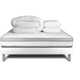 VITALIT Kompletni paket za posteljo - Vzmetnica 160x200 cm + Vzmetni boksi z letvami (komplet) + 2 vzglavnika + Prevleka - Vital Relax, (21613399) | Shoptok.si