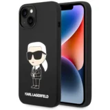Maska karl lagerfeld hc silicone nft ikonik za iphone 15 plus crna