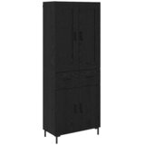  Highboard 2 kom. Crni hrast 69,5 x 34 x 180 cm | shoptok.hr