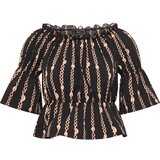 faina Bluza zlatna / crna | shoptok.hr