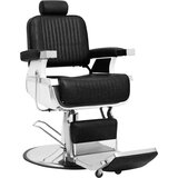 vidaXL Brijačka stolica od umjetne kože crna 68 x 69 x 116 cm | shoptok.hr