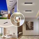  Immax NEO 07254L - LED prigušiva svetiljka LUNGO 20W/230V Wi-Fi Tuya crna + daljinski upravljač | Eponuda.com