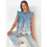 DStreet Bluzka damska FATRELA niebieska | Shoptok.si