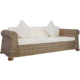  2-dijelni set sofa od prirodnog ratana s jastucima | shoptok.hr