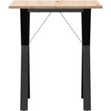  Blagovaonski stol Y-oblika 70x70x75 cm od borovine i čelik | shoptok.hr
