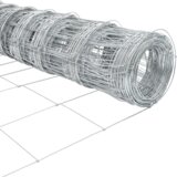 vidaXL ograja za polje 1.2x25 m galvanizirano jeklo | Shoptok.si
