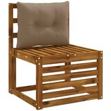  Jastučić za leđa PUTTEN 100% poliester Sivosmeđa - Sivosmeđa 50 x 40 x 10 cm Melange | shoptok.hr
