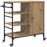  Kuhinjski kolica Umjetnički hrast 87.5 x 39 x 84.5 cm | shoptok.hr