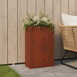  Vrtna saksija Rđa 50 x 20 x 75 cm Otporni čelik | shoptok.hr