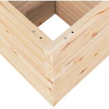vidaXL Vrtno cvetlično korito 40x40x46 cm trdna borovina | Shoptok.si
