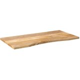  Ploča za radni stol zaobljena 140x50x2,5 cm od drva manga | Eponuda.com