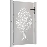  Vrtna vrata 100x150 cm Corten čelik Dizajn stabla | shoptok.hr