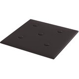  Zidna uzglavlja 12 pcs Crna 30 x 30 cm Lažna koža | Eponuda.com