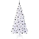  Umjetno božićno drvce s stalakom Bijelo 210 cm PVC i čelik | shoptok.hr