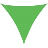 vidaXL Senčno jadro 160 g/m² svetlo zeleno 4x4x4 m HDPE, (20609089) | Shoptok.si
