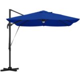  Kantilever Roma senčnik Modra in črna 352 x 251 x 265 cm, (5000045892) | Shoptok.si