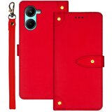 INORCO Zaščitna torbica za telefon Infinix Note 12 VIP 4G usnjena denarnica s stojalom, (22035525) Cene