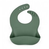 Petite&Mars silikonski podbradak 6 m+ Take&Match, Misty Green | shoptok.hr