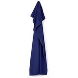 JUNA Temno modra frotirna brisača iz organskega bombaža 70x140 cm Check – | Shoptok.si