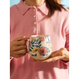 Sinsay Keramička šalica s cvjetnim motivom | shoptok.hr