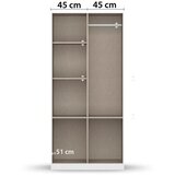 Rauch Möbel Omara Berlin, Bela, Hrast | Shoptok.si