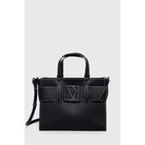 Armani Exchange Torbica črna barva | Shoptok.si