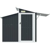  Vrtno spremište antracit 270x130x208,5 cm od pocinčanog čelika | shoptok.hr