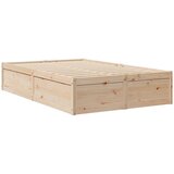  Okvir kreveta bez madraca 135 x 190 cm od masivne borovine | shoptok.hr