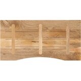  Ploča za radni stol zaobljena 110x60x2,5 cm od drva manga | shoptok.hr