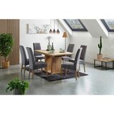 XXXL Raztegljiva Miza Patrik, Barva Hrasta, 150-190x90 | Shoptok.si