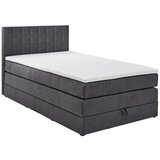 XORA POSTELJA BOXSPRING 120 cm x 200 cm , tekstil antracit Cene