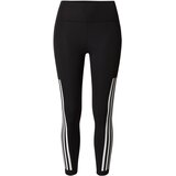 Adidas Športne hlače 'Optime 3Stripes ' črna / bela Cene