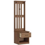 vidaXL Drevo za dvorano "SANDENS" 45x40x159,5 cm masivni les bora | Shoptok.si
