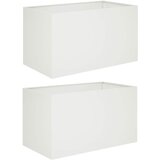  Vrtna saksija 2 kom. Bijela 100 x 50 x 50 cm Čelična vrata | shoptok.hr