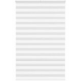 vidaXL Zebra senčilo bela 145x200 cm tkanina širina 140,9cm poliester | Shoptok.si