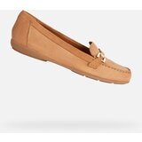 Geox Light brown women's moccasins Annytah moc - Women's | ePonuda.com