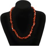 Ogrlica NE-28515 - Smeđa 2 KP28515 | Shoptok.si