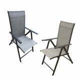  Vrtne stolice na sklapanje, 77x55x102 cm, 2sorto | ePonuda.com