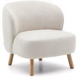 Kave Home Kremno bel fotelj iz šenilje Ulit – | Shoptok.si