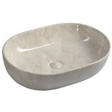 Sapho Bež keramičen umivalnik 59x42 cm Dalma – | Shoptok.si
