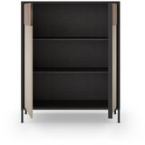 Marckeric Antracitno siva/svetlo rjava omarica 106x130 cm Amalia – | Shoptok.si