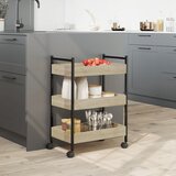  Kuhinjska kolica boja hrasta 50 x 30 x 70 cm konstruirano drvo | shoptok.hr