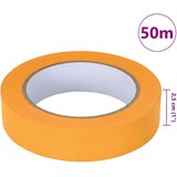 vidaXL Maskirni trakovi za slikarje 6 pcs Rumena 25 mm x 50 m Papir | Shoptok.si