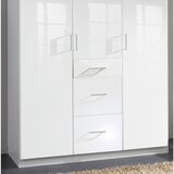 MID.YOU omara za oblačila, bela, bela, visoki sijaj | Shoptok.si