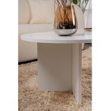 Kalune Design Bijeli stolić za kavu u mat dekoru 60x119 cm Sable – | shoptok.hr