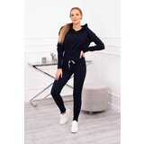 Kesi Set with wide cuffs navy blue cijene