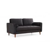  Rome - Black BlackOak 2-Seat Sofa | ePonuda.com