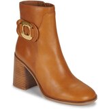 See by Chloé Gležnjarji CHANY ANKLE BOOT Kostanjeva Cene