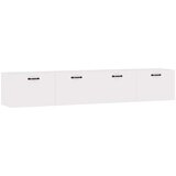  Stenska omarica 2 kosa bela 100x36,5x35 cm inženirski les, (20716718) | Shoptok.si