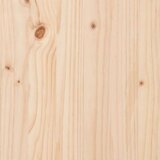  Stol za bar Prirodna 110 x 55 x 105 cm Čvrsto borovo drvo | shoptok.hr